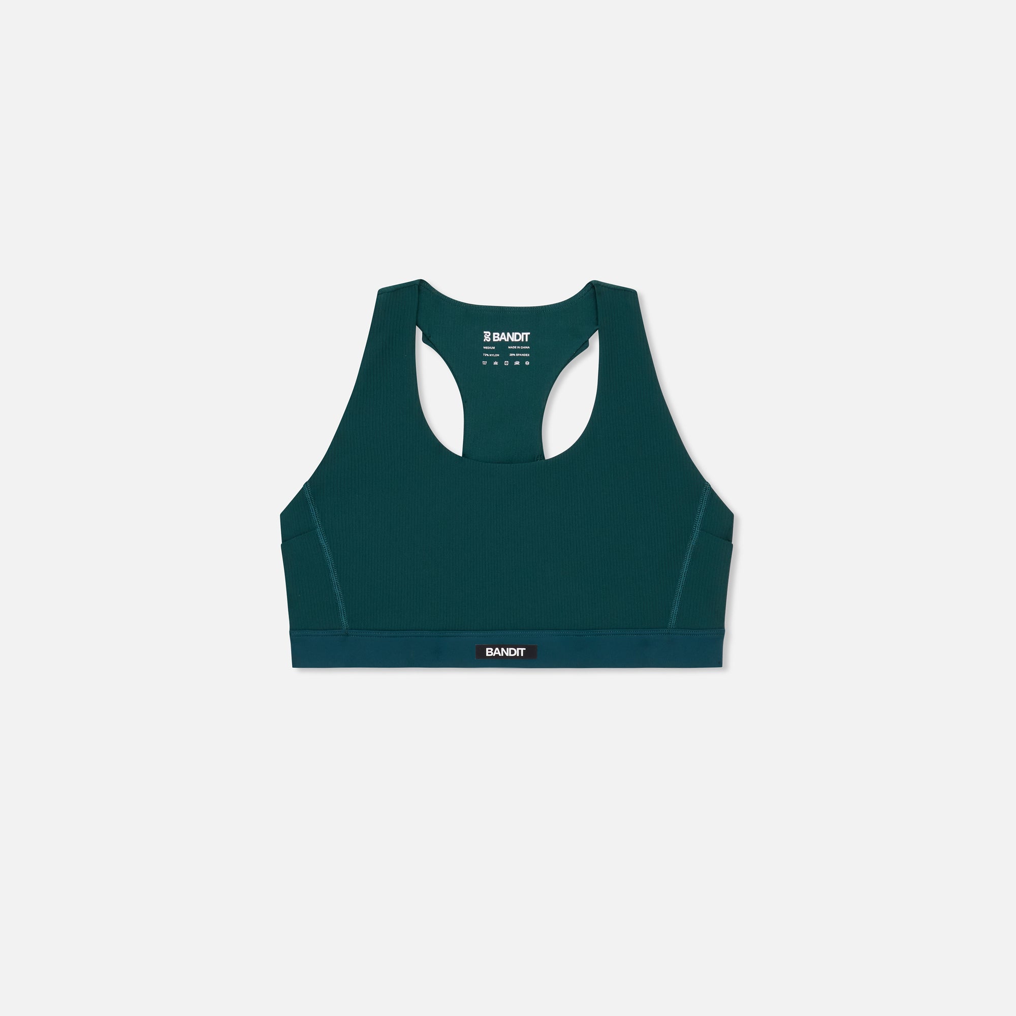 Cadence™ Scoop Neck Run Bra - Pine